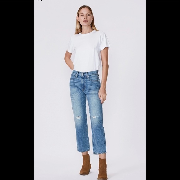 SLVRLAKE SOPHIE CROP BADLANDS Size 27 NWOT - Picture 1 of 9